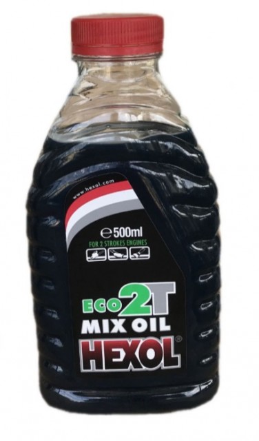 Ulei 2T Hexol verde amestec (0.5 L)