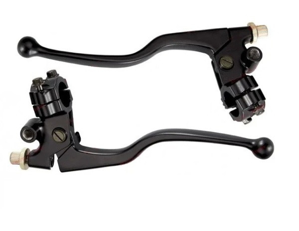 Manete frână scuter 4T 50-80cc (inclus suport oglinzi)