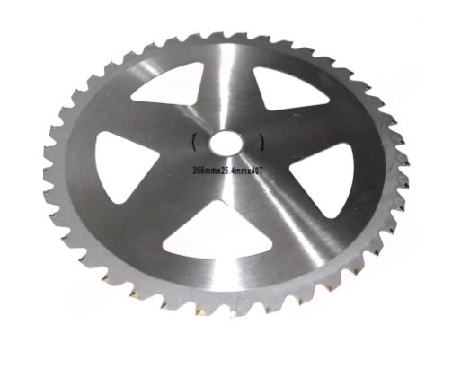 Disc de tăiere motocoasă 255 x 40T x 25.4mm NAKAMURA (tip2)