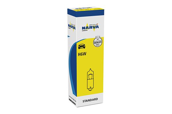 Bec Auto Față NARVA 68161, Model H6W, 12V, 6W