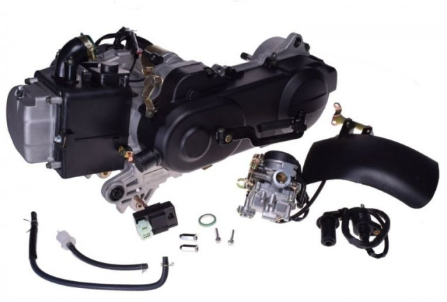 Motor pentru scuter chinezesc 4T, 80cc (cu capac de 43cm și ax de 50mm)