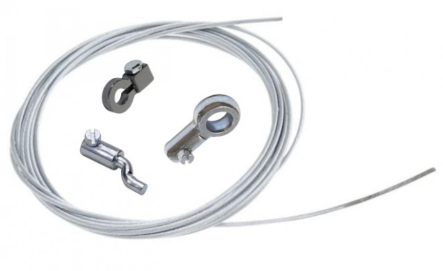 Set cablu accelerație / ambreiaj pentru motocultor 250cm