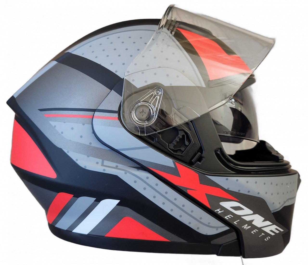 Casca modulară moto X-One roșie XL