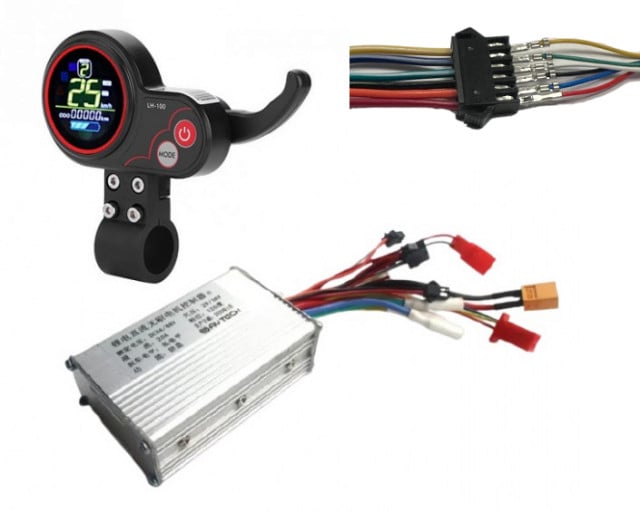 Display + Controler LH-100 24V (compatibil cu motor de 350W)