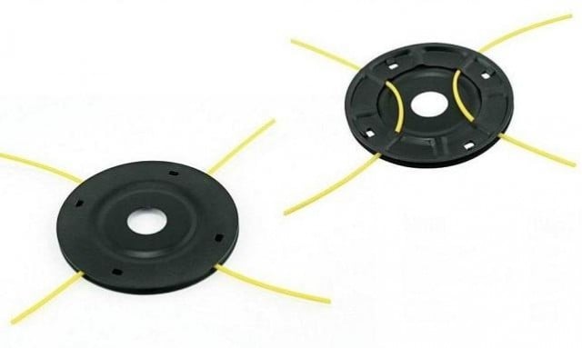Mosor trimmer cu fir negru metalic