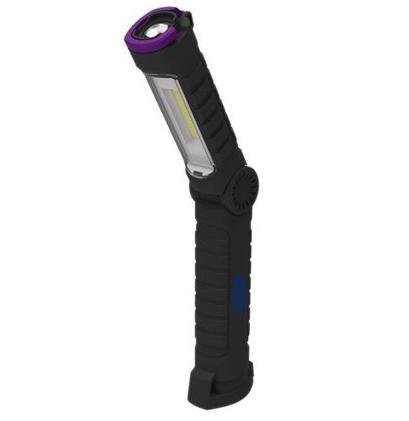 Lampă de Lucru UV MAGNETI MARELLI cu LED COB, 0.9W, 110 lm, UV 395-410 nm, Rotire 120°, Baterie Reîncărcabilă - Model 007935030130