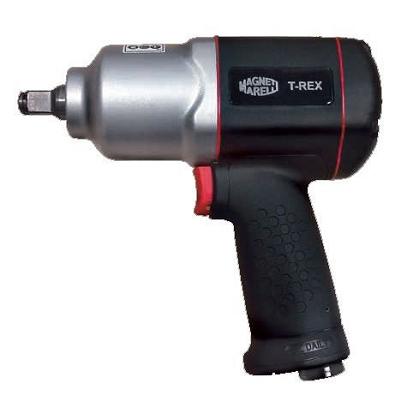 Cheie de impact pneumatică MAGNETI MARELLI T-Rex, pătrat de 1/2 inch, 1280 Nm, 6.3 bar, 340 l/min, 7000 rpm, cod 007936331020