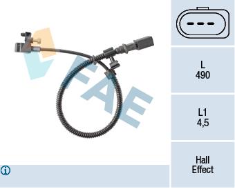 Senzor de Impulsuri Arbore Cotit FAE 79384 - RESIGILAT