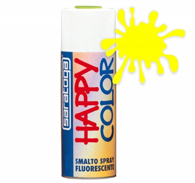 Spray vopsea Saratoga Galben fluorescent 400ml