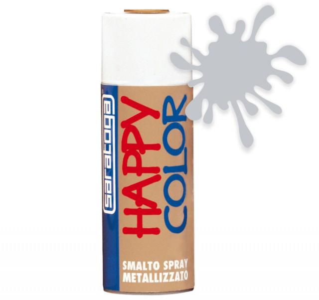 Spray vopsea Saratoga Argintiu metalizat 400ml