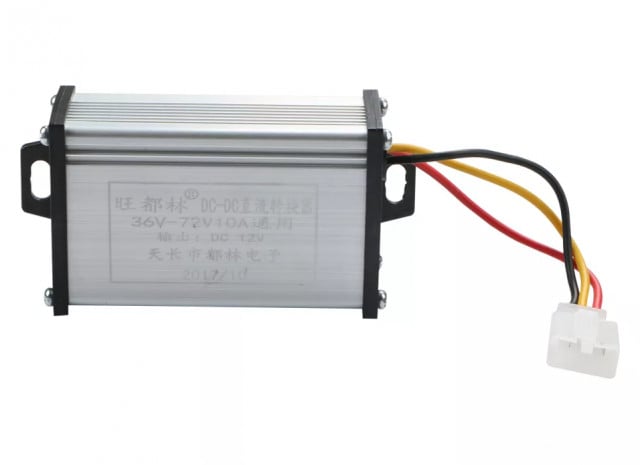 Convertor universal 36V/48V/60V/72V - 12V (10A)