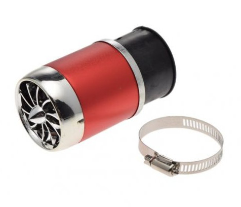 Filtru sport pentru aer scuter 26mm-48mm (roșu)