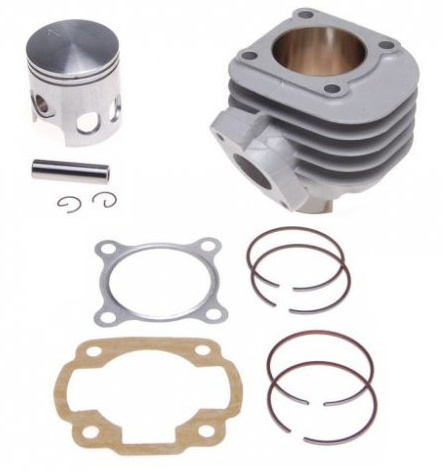 Set motor scuter 2T 80cc Nikasil Yamaha Jog / Aprilia (răcire aer)