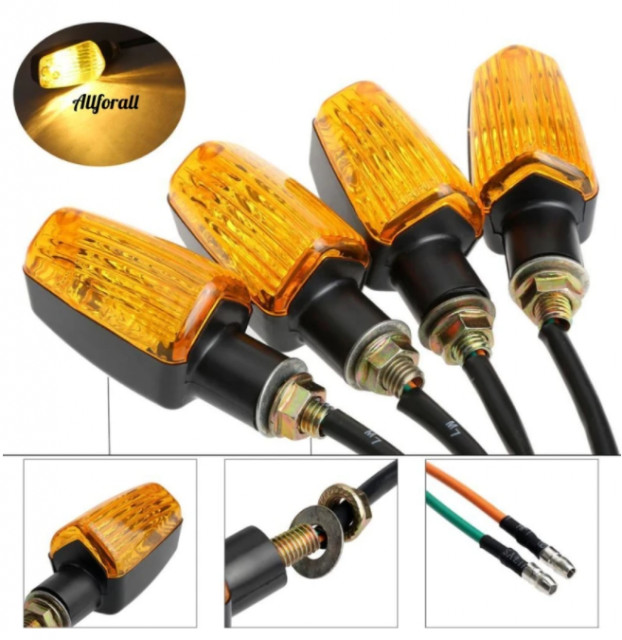 Set de 4 semnale pentru scuter/motocicletă