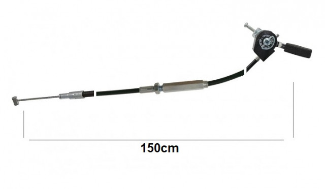 Cablu accelerație + manetă universală motocultor 150 cm