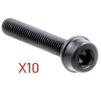 Set de 10 șuruburi Husqvarna 365 (M5 x 30 mm)