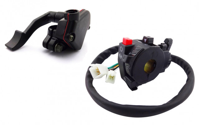 Acceleratie cu bloc lumini pentru ATV 110cc (model2)
