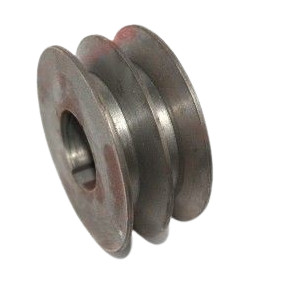 Fulie dublă pentru motor electric 28mm x 77mm
