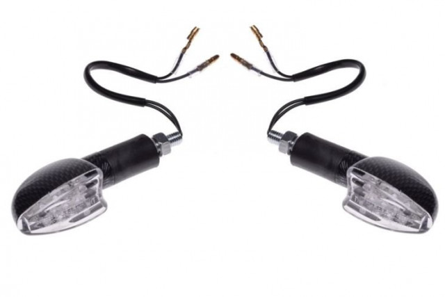 Semnale triunghi carbon cu LED