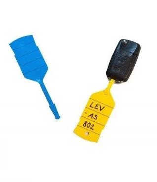 Set de 300 de brelocuri albastre SERWO 0850112, 2 markere, din plastic