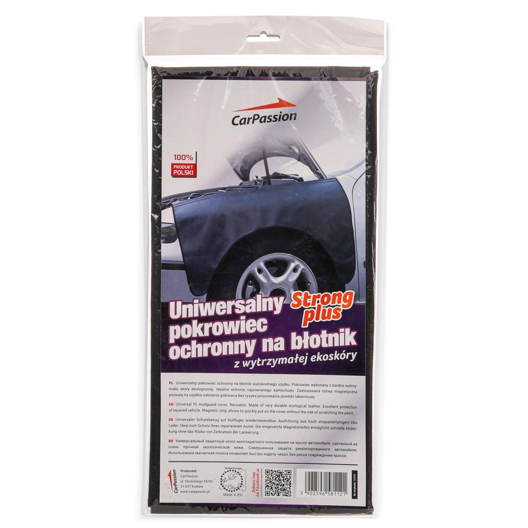 Husă de protecție aripă CARPASSION 10033CP, prindere magnetică, piele ecologică, 100 x 60 cm