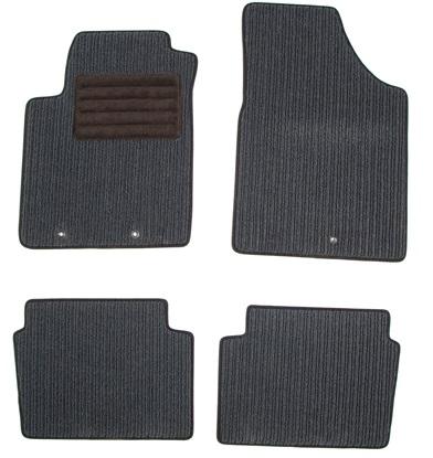 Set covorașe auto PETEX SFNBB 103675902PX, model Robust, culoare neagră, compatibil cu Hyundai i10 PA, 2009-10.2013, tip mochetă.