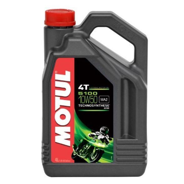 Ulei motor semi-sintetic 4T MOTUL 5100 10W50 MA2 Ester, 4 litri, cod 104076