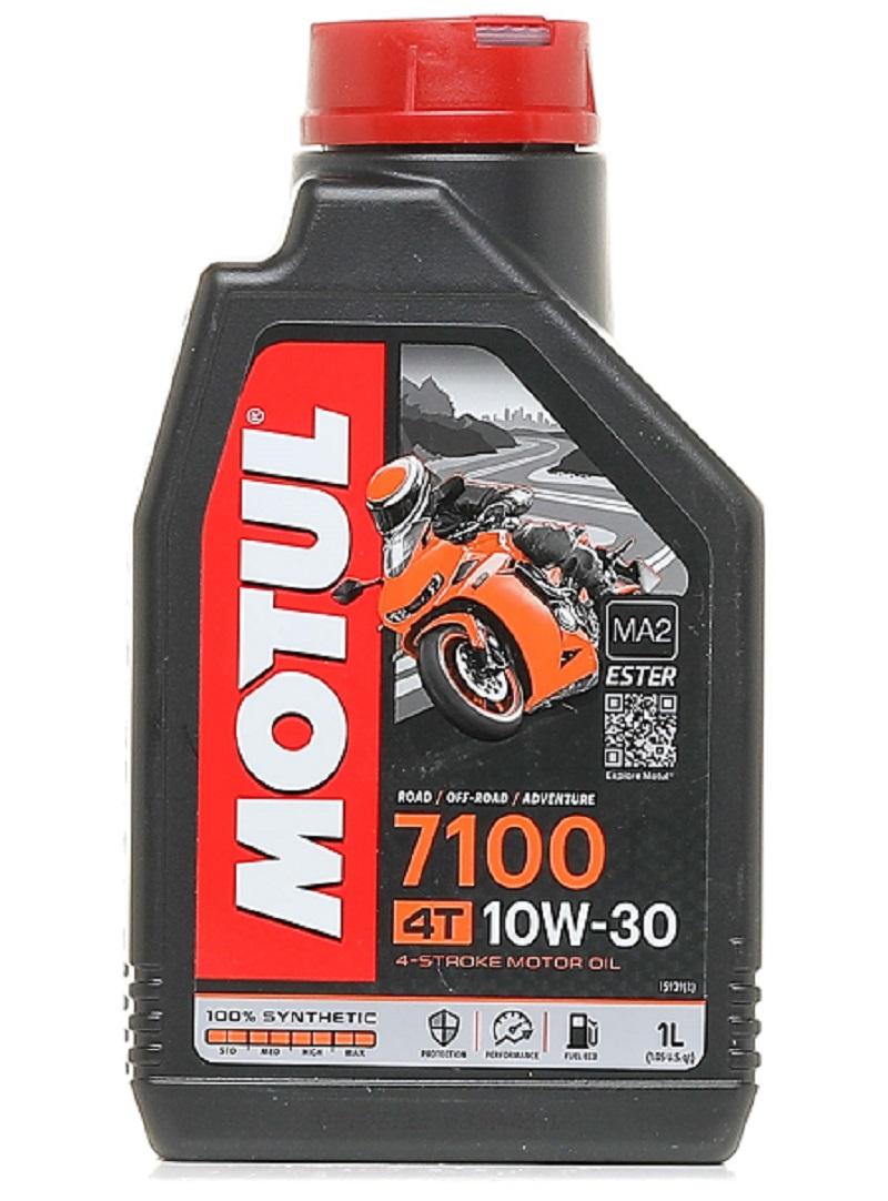 Ulei de motor sintetic 4T MOTUL 7100 10W30 MA2 Ester 104089, 1 litru