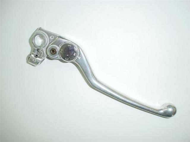 Manetă de frână V PARTS OEM, aluminiu turnat lustruit, compatibilă cu KTM 690 Duke - BIHR 1057892 (moto)