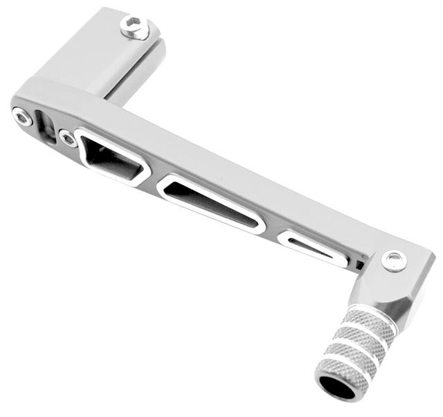 Manetă schimbător V PARTS aluminiu gri pentru Derbi - BIHR 1058576 (moto)