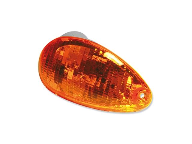 Semnalizator dreapta V PARTS tip OE portocaliu pentru Piaggio Vespa ET2 50 - BIHR 1058792 (moto)