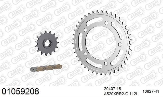 Kit lanț motocicletă Honda CB 500 F 2013-2025 - Afam