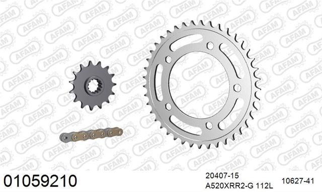 Kit lanț motocicletă Honda CBR 500 R 2013-2025 - AFAM
