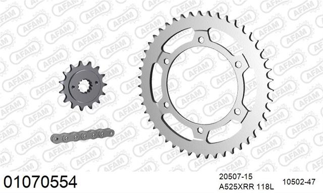 Kit Lanț Moto Honda XL 600 V 1987-2000 - AFAM (Cod: 01070554)