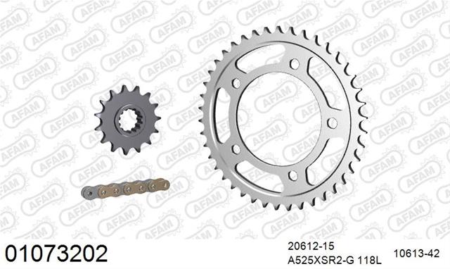 01073202 Set Lanț Moto Honda CB 650 F 2014-2025 - AFAM