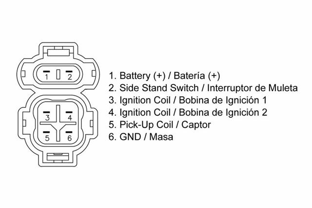 Modul CDI TECNIUM - 1078928 (pentru motociclete)