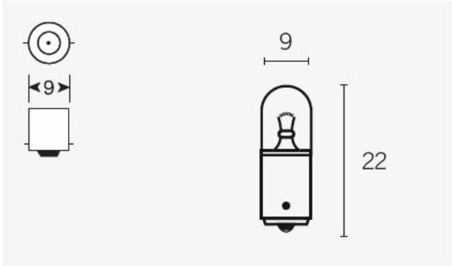 Becuri Moto V PARTS T85 6V 4W - Set de 10 - BIHR 1079310