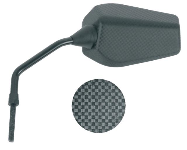 Oglindă stângă VICMA OEM pentru Derbi Senda 50 - Negru (1 buc.) - Cod 1083686002 (moto)