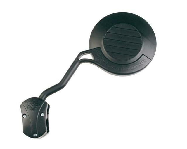 Oglindă retrovizoare pliabilă stânga universală V PARTS - neagră pentru Enduro și Quad (1 buc.) - BIHR 1083865001 (moto)