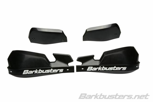 Set mânere din plastic BARKBUSTERS VPS MX, deflector negru/negru - BIHR 1085983001 (moto)