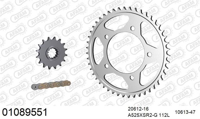 Kit lanț motocicletă Honda XL 1000 V Varadero 1999-2012 - AFAM