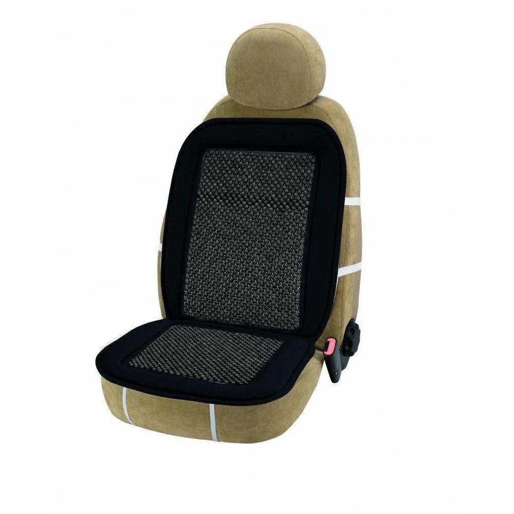 Protecție scaun auto cu bile, BOTTARI Micro Ball 12118BT, universală, neagră, fixare cu chingi elastice