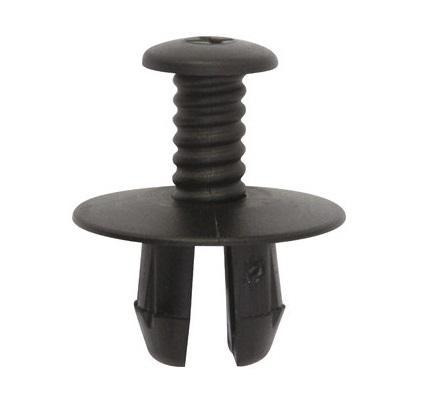 Set 8 nituri auto RESTAGRAF A12676, 12 mm, plastic, culoare neagră