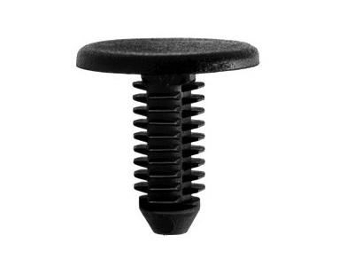 Set 25 clipsuri auto RESTAGRAF A1267, 6.5 mm, plastic, negre, pentru fixarea elementelor interioare
