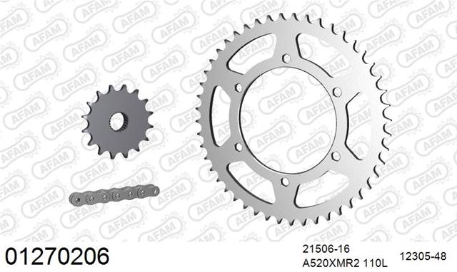 01270206 Kit Lanț Moto Yamaha XJ 600 S Diversion 1991-1997 - AFAM