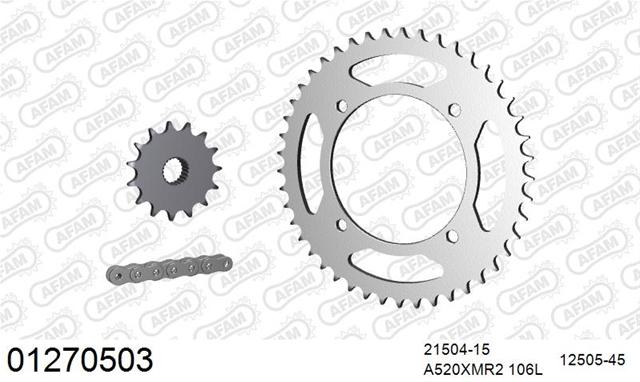 KIT LANȚ motocicletă YAMAHA XT 600 E 1990-1997 - AFAM