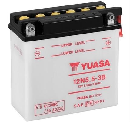 Acumulator Moto YUASA 12N5.5-3B 12V 5.5Ah 55A (CP)