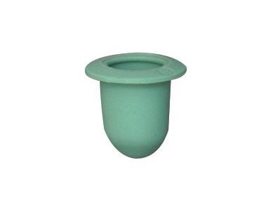 Set 30 de capace RESTAGRAF A1408, 12.6 mm, din plastic, culoare verde