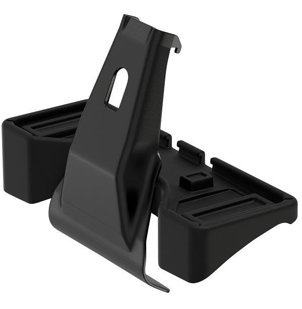 Kit de montare pentru bare transversale THULE Clamp 145008, compatibil cu vehicule fără puncte fixe și bare longitudinale, potrivit pentru modelele FIAT Punto, Punto Evo și Grande Punto