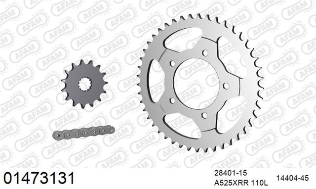 Kit Lanț Moto Suzuki SV 650 1998-2009 - AFAM (Cod: 01473131)